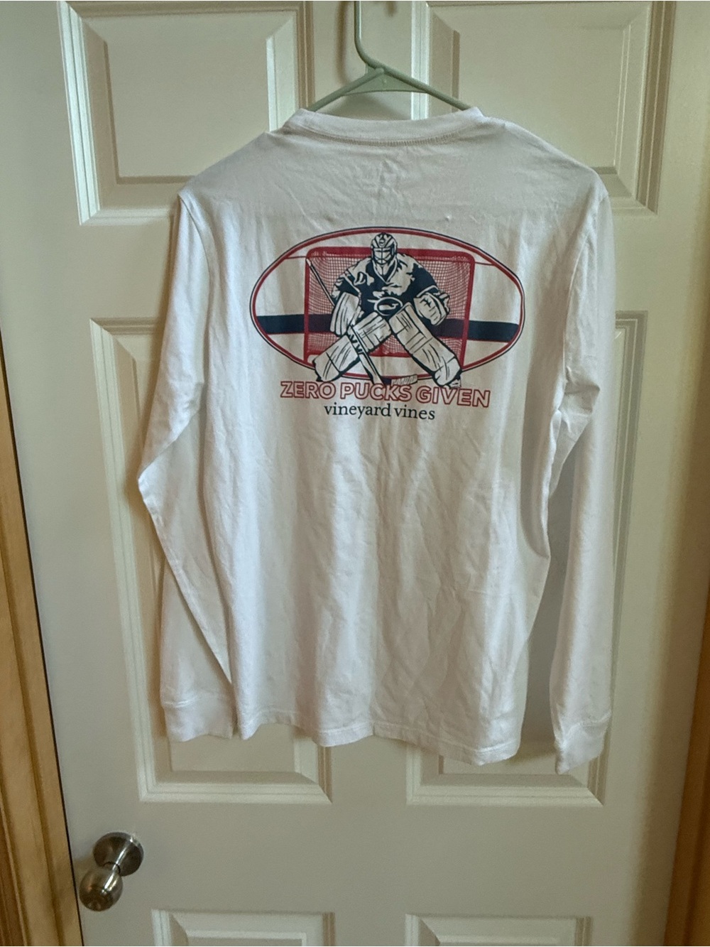 Men's White Long-Sleeve Pocket Tee - Classic Casual NWT size XS - Picture 3 of 3